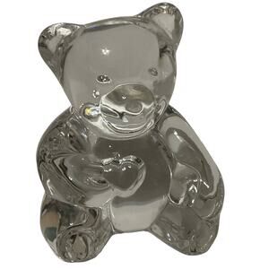 Jonal Lead Crystal Teddy Bear